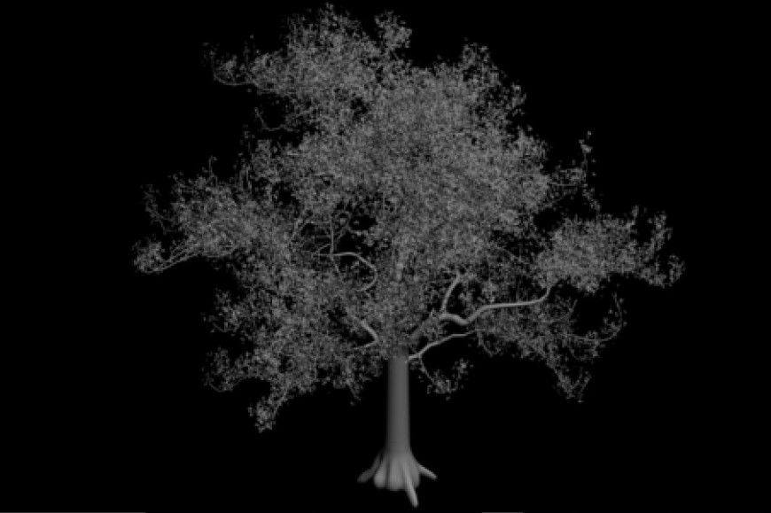 3d model of landscaping units of tree 3d max fil