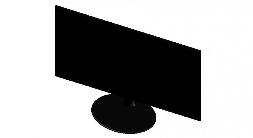 3d model of LED TV units of electrical blocks in this autocad file