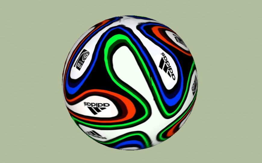 3d model of the ball in Sketch Up file.