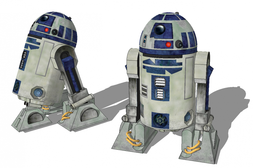 3d model of the robot in skp file.