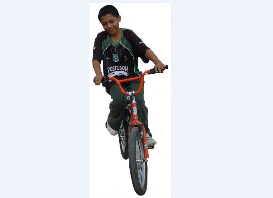 3d model of young boy layout people blocks photo file