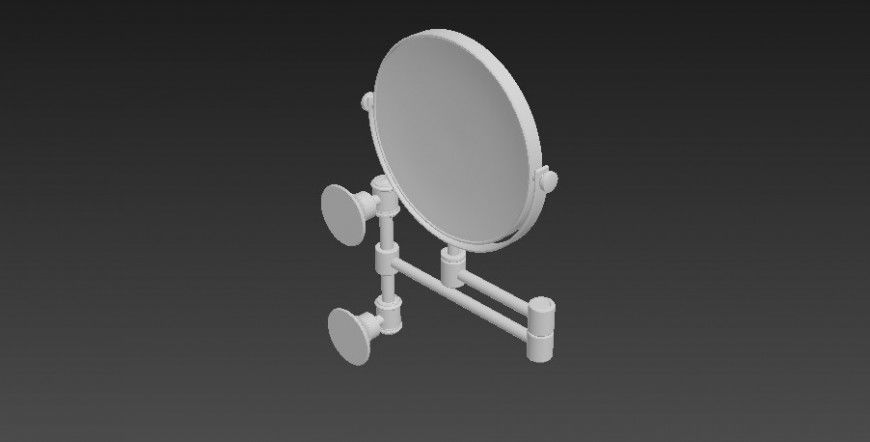 3d Model Shave Mirror max file