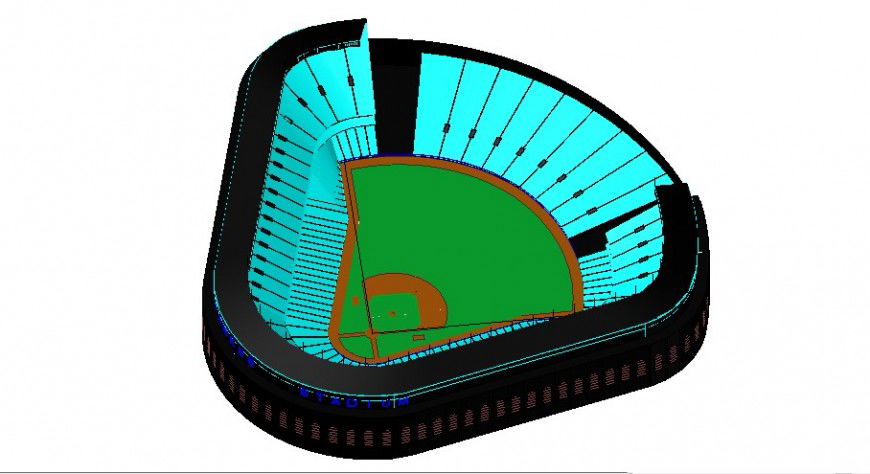 3d sports playground area drawings autocad software file