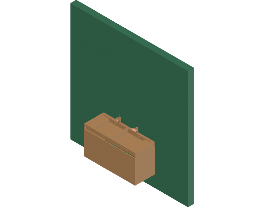 3d switch board design cad bock details dwg file