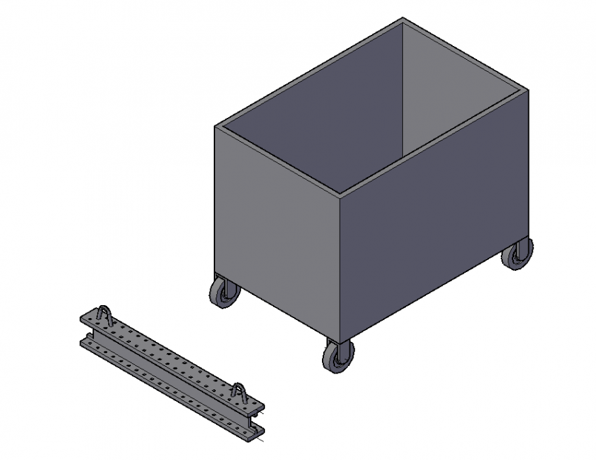 3D Trolley block design