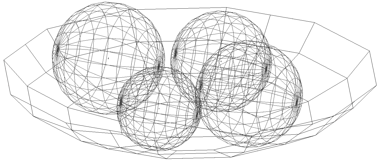 3d design for fruits in basket with details dxf autocad drawing .