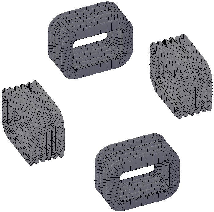 3d metallic structure in AutoCAD, Dwg files.