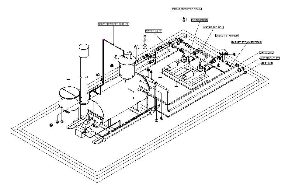 Machine Design DWG File