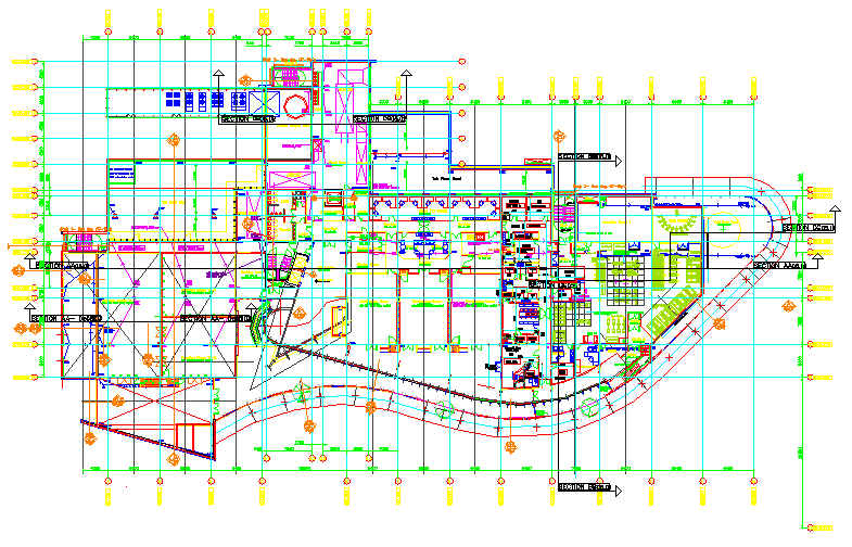 4 Star Mariott Hotel and Spa design drawing
