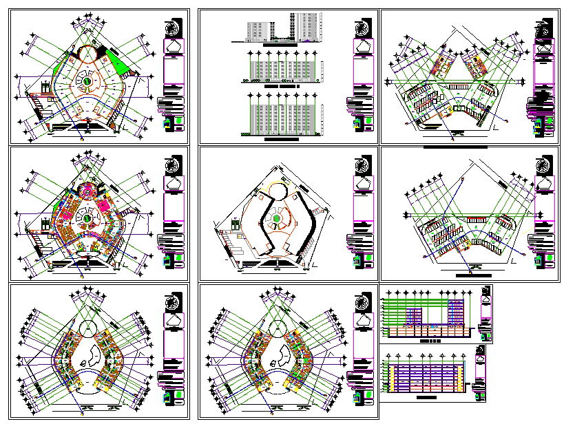 Modern Hotel plan design