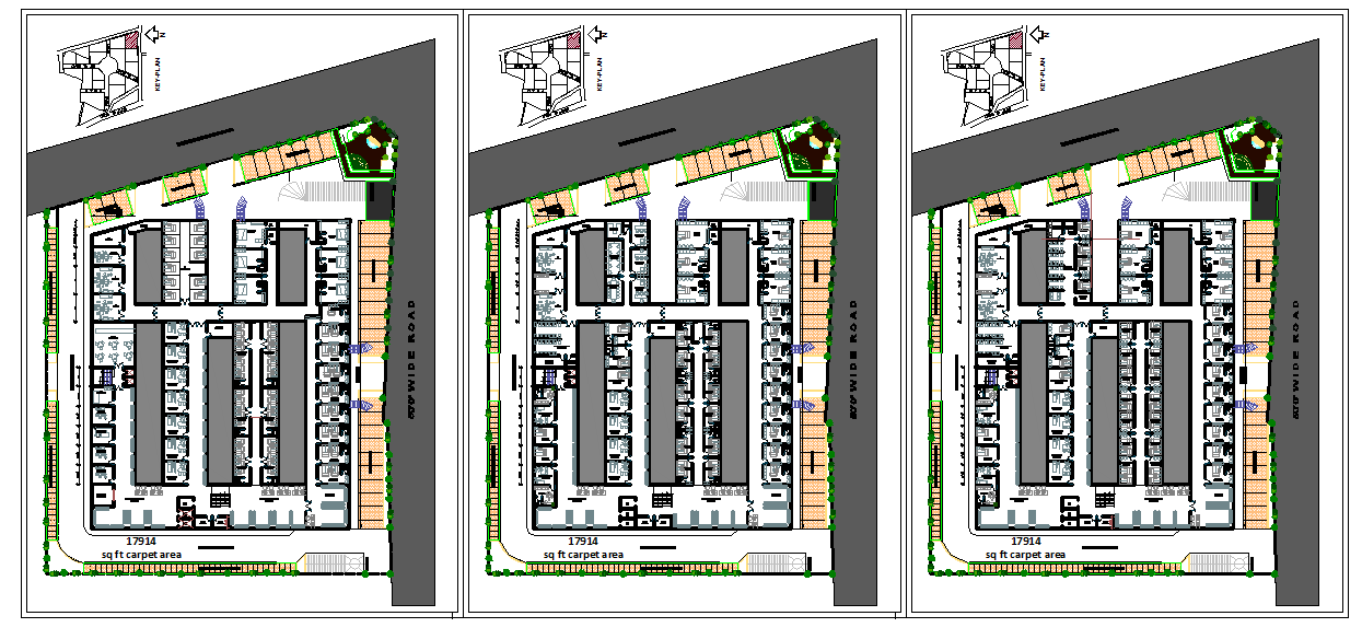 Multi Speciality Hospital detail plan