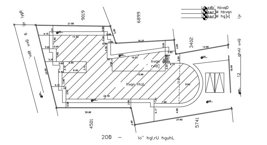 41x19m luxury single floor house plan download now