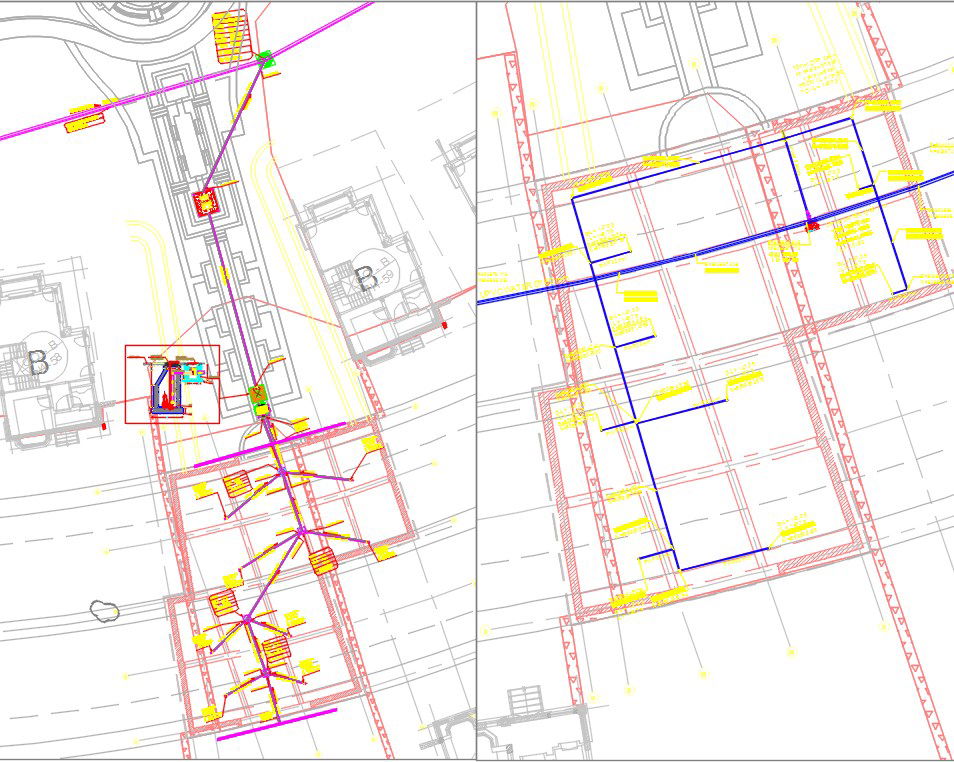 42x40m chill out theme park water line drawing is given in this file