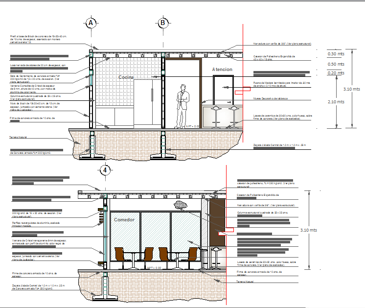 Plan And Section Detail file