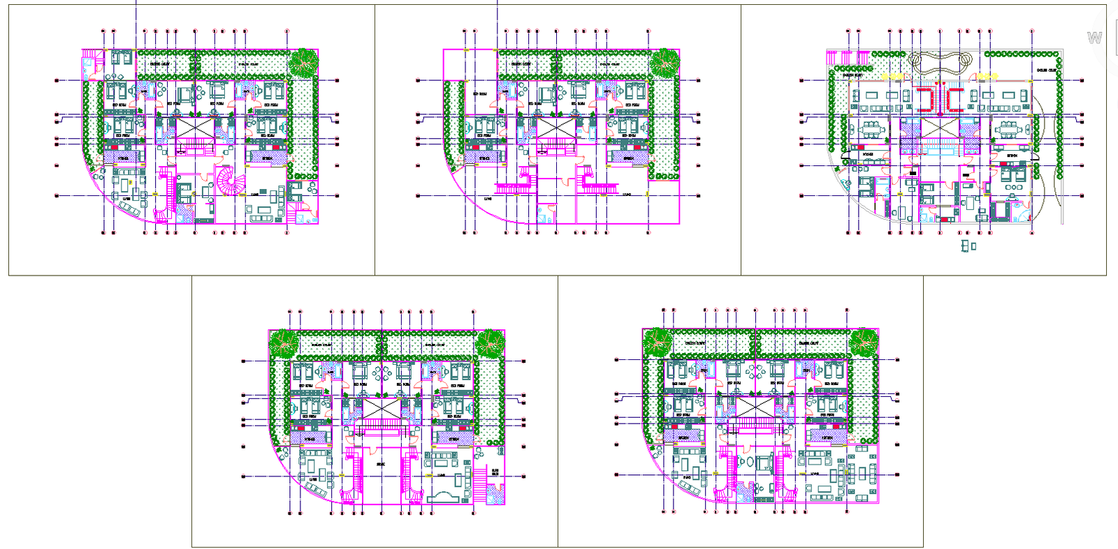 Modern house Lay-out