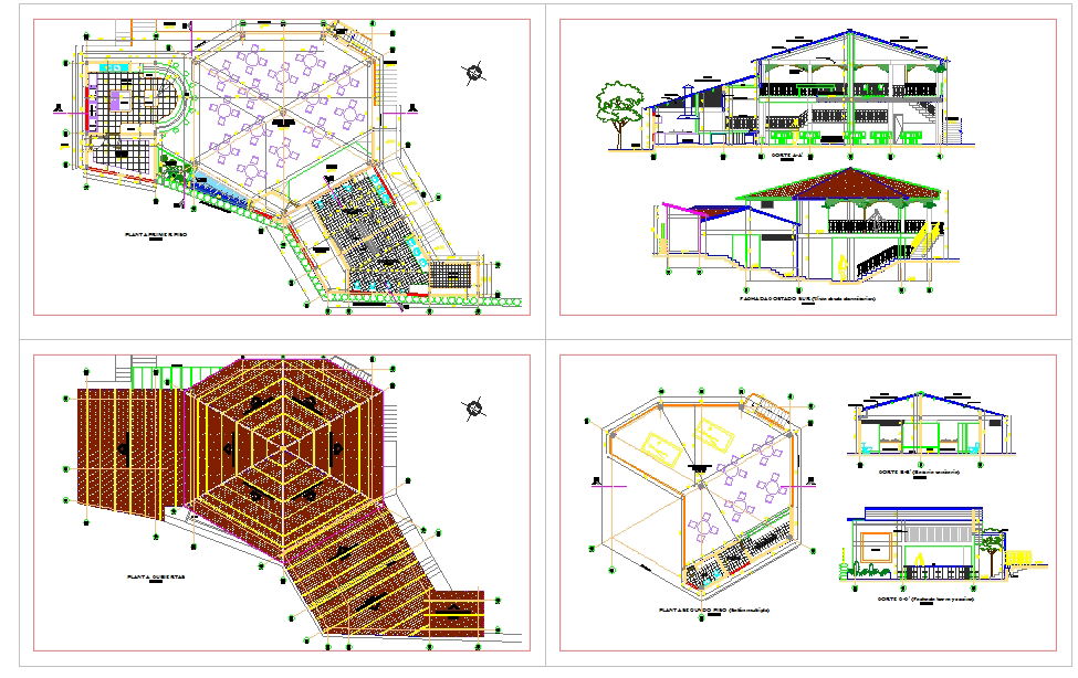 Restaurant detail plan project
