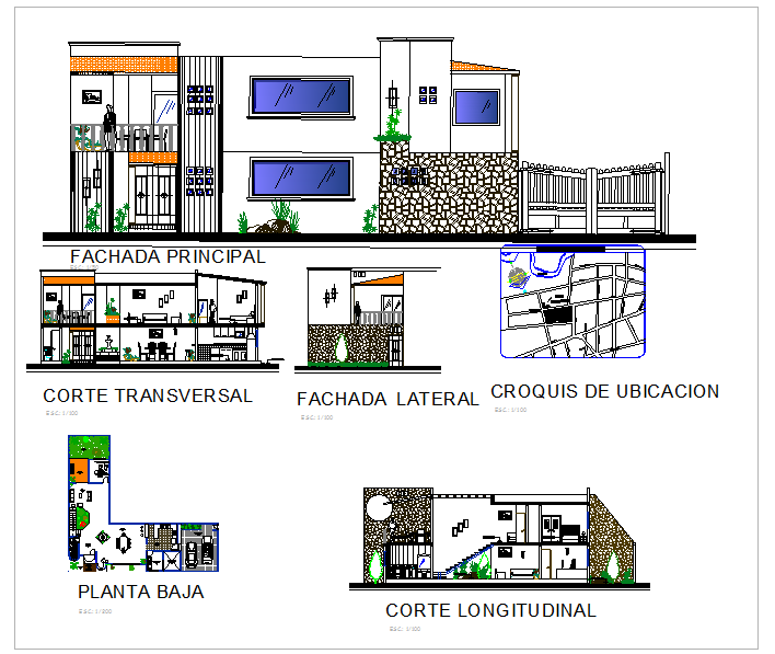 House plan Detail file