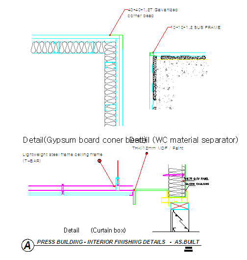 Structure Beam & Column Detail.