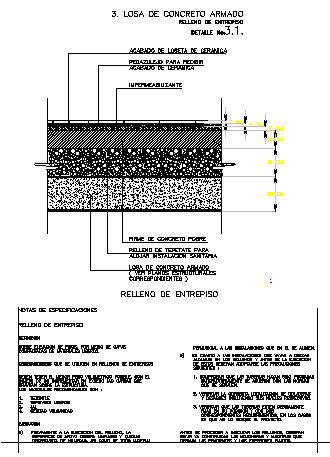 CONCRETE SLAB DRAWING
