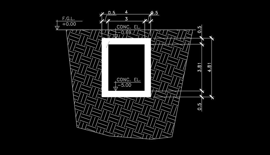 4x5m industrial room plan 