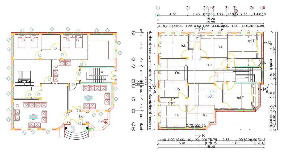 50 By 45 Feet plot For House Plan (250 Square Yards)
