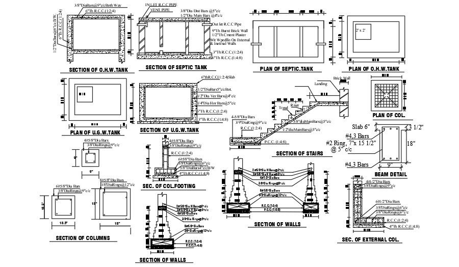 50’x125’ shop building structural drawings