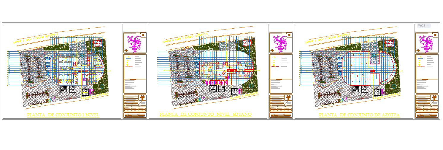 Hospital Design Plan with MultiLevel AutoCAD Drawings and Details