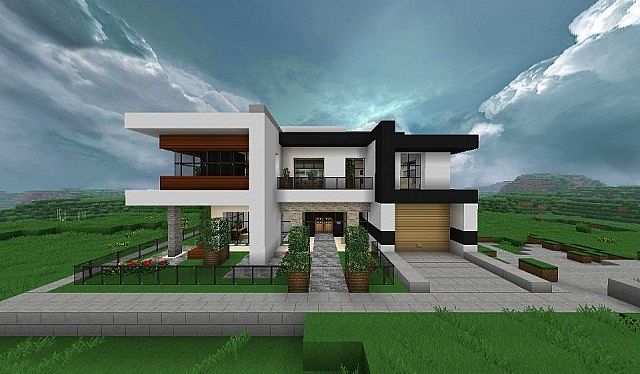 Modern 3D Villa Exterior Design with Contemporary Architectural Style
