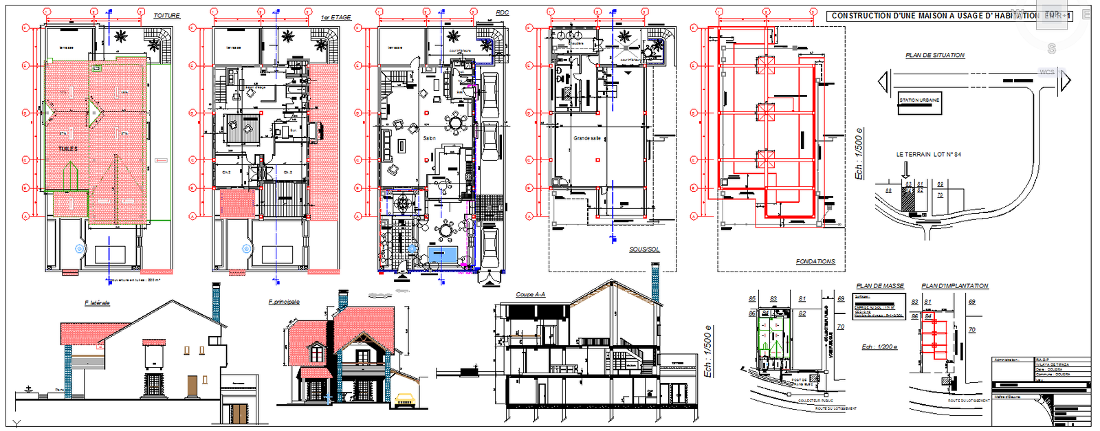 Villas Design Plan