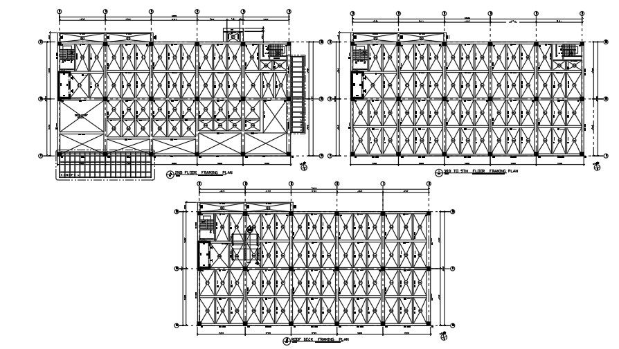 54x27m floor framing drawing i