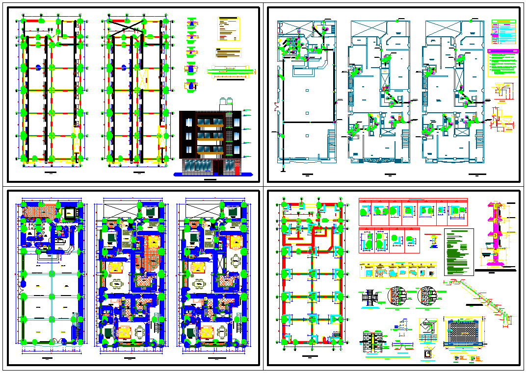 A Modern Multi Family Housing Complex with Sustainable Design