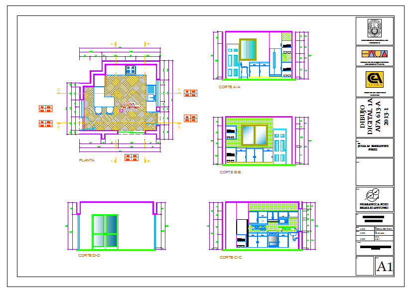Interior Kitchen Project