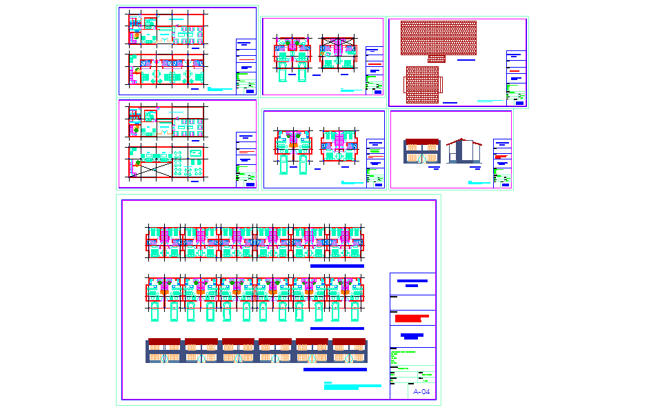 Bungalow Design with Modern Elevation Layout and Detailed Floor Plans