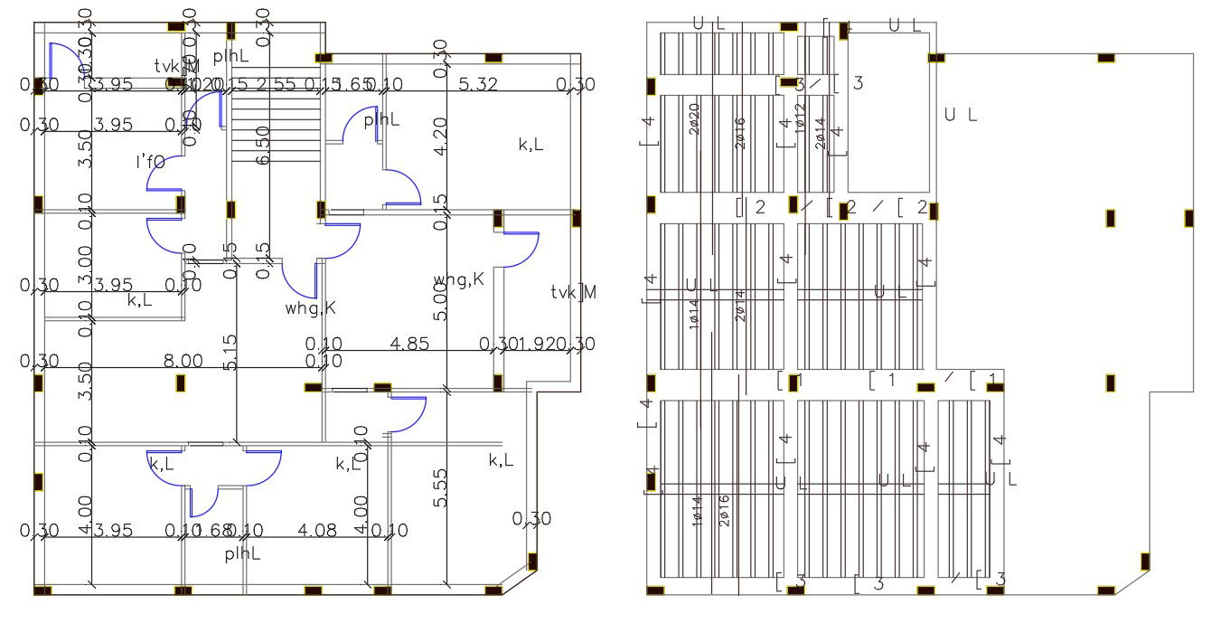 5 Bedroom House Construction Working Plan Design