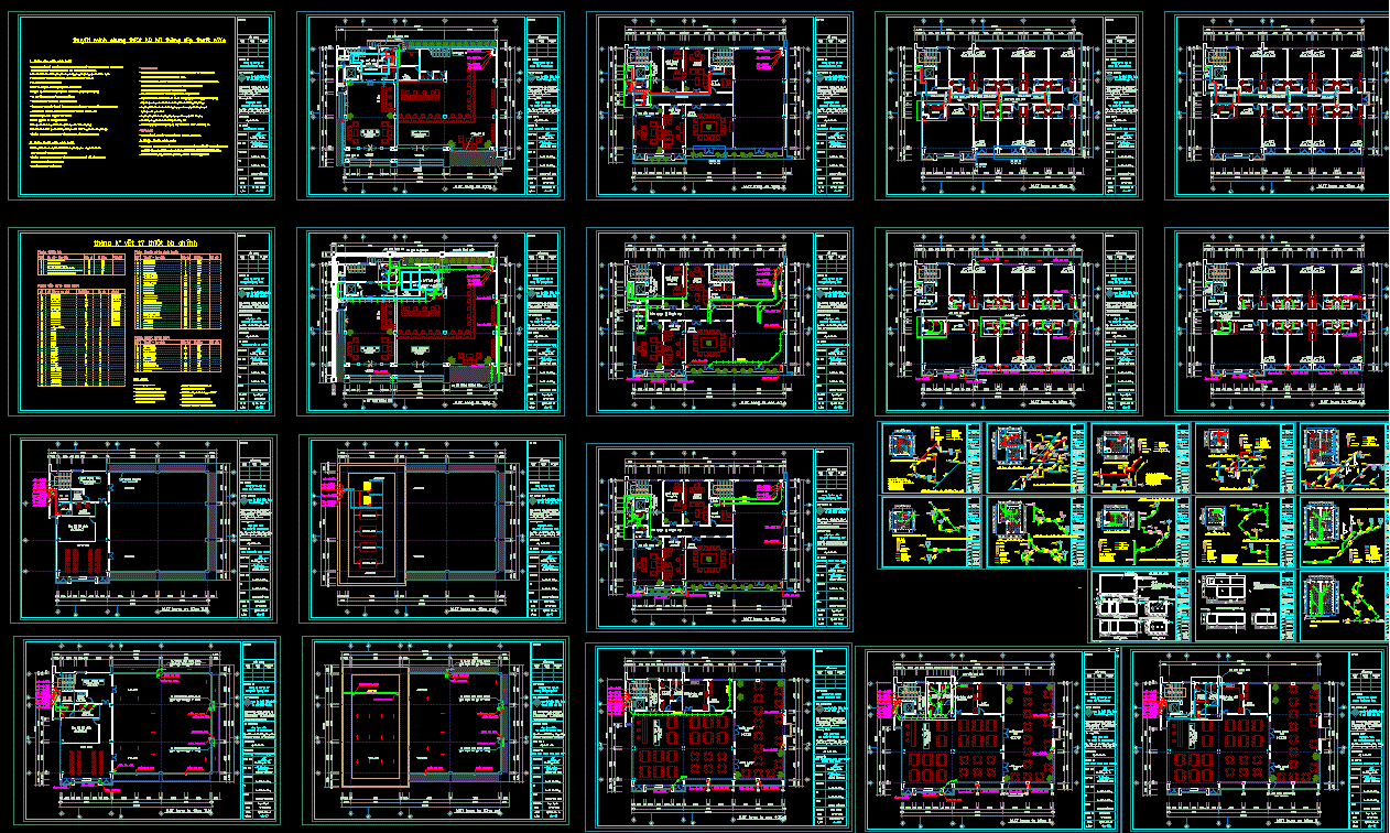 Plumbing Detail CAD Provided in DWG File for Construction Design