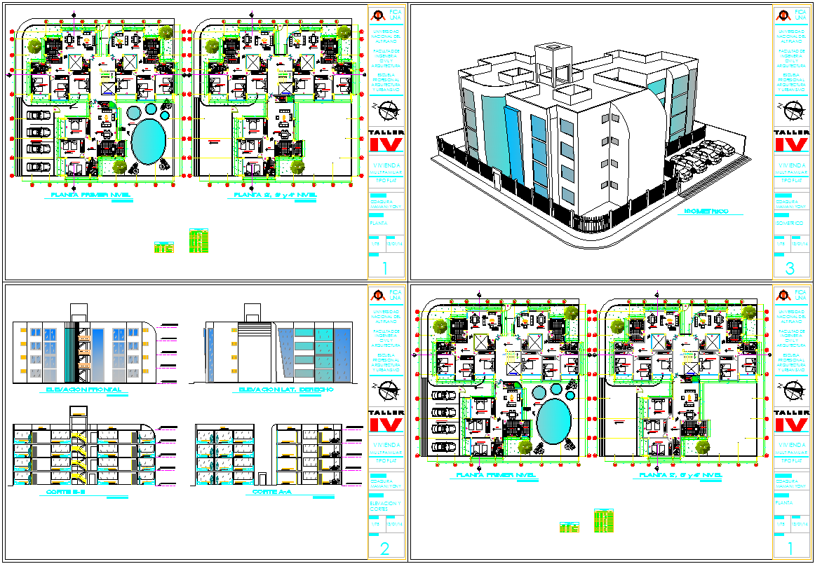 Spacious 3 BHK Apartment Design with Modern and Functional Layout