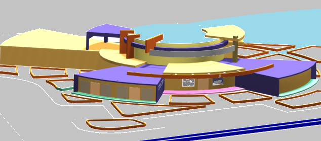 3D Modern House AutoCAD DWG Drawing with Architectural Detailing