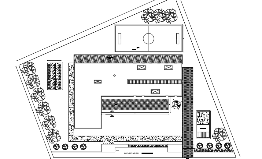 63x64 two story villa cottage house layouts 2d AutoCAD drawing