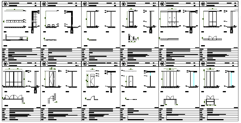 Door Panel Detail CAD DWG File Download for Architects and Designers