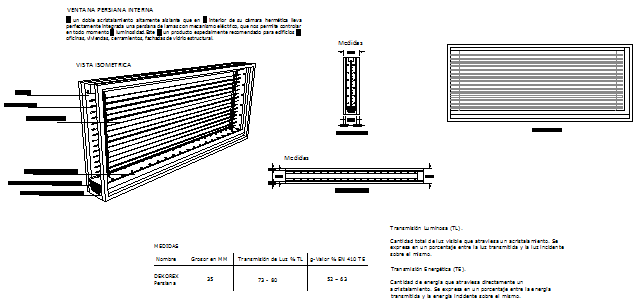 Double Glaze Window detail