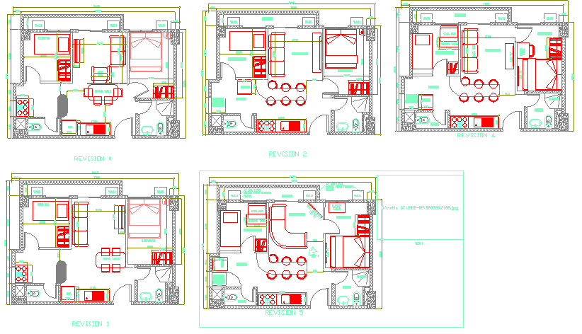 Architecture Apartment  plan