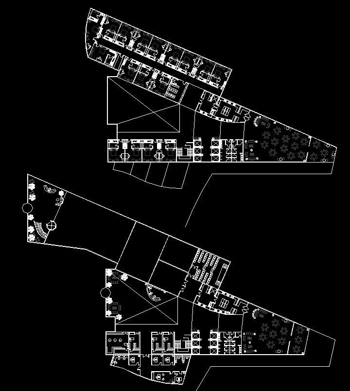 Hotel Design CAD DWG for Architectural and Interior Planning Layouts