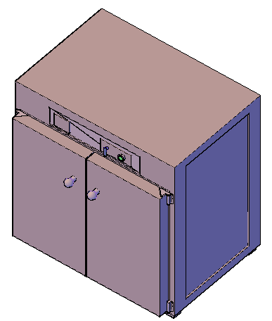 Storage Unit Layout Plan Design in AutoCAD DWG Format