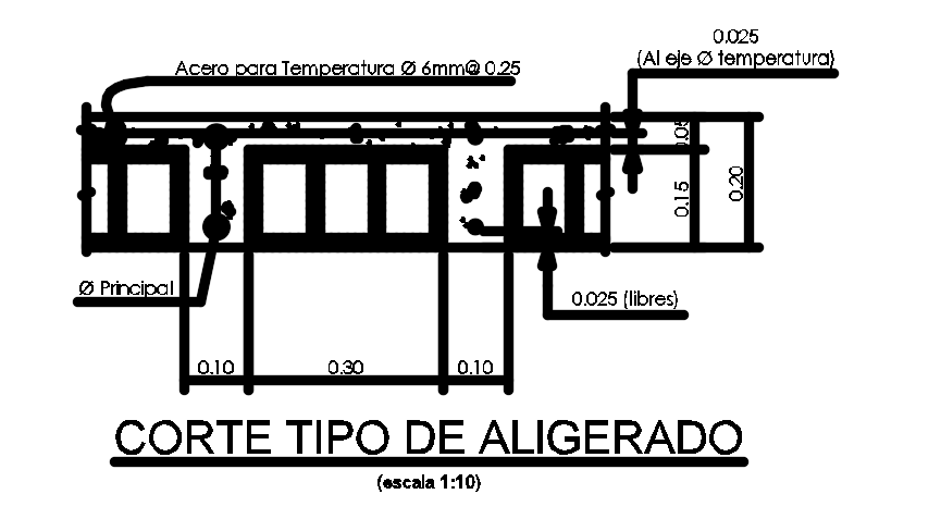 6x15m house building cutting type of lightening detail drawing