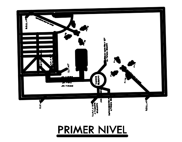 6x15m residential house plan first floor plumbing layout CAD drawing