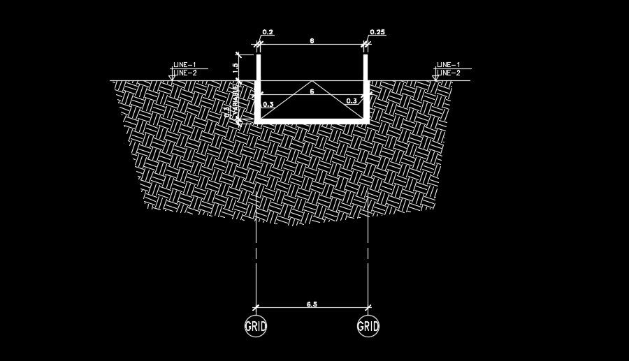6x4m plan is given in this AutoCAD drawing model