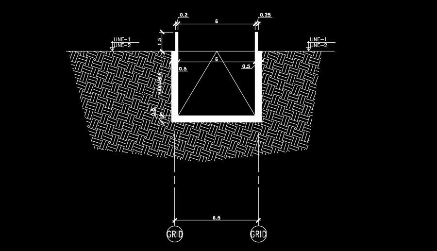 6x5m plan is given in this AutoCAD drawing model