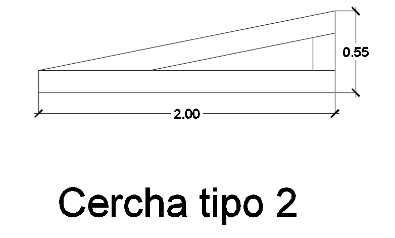 6x7m house building roof 2 cad drawing is given in this file