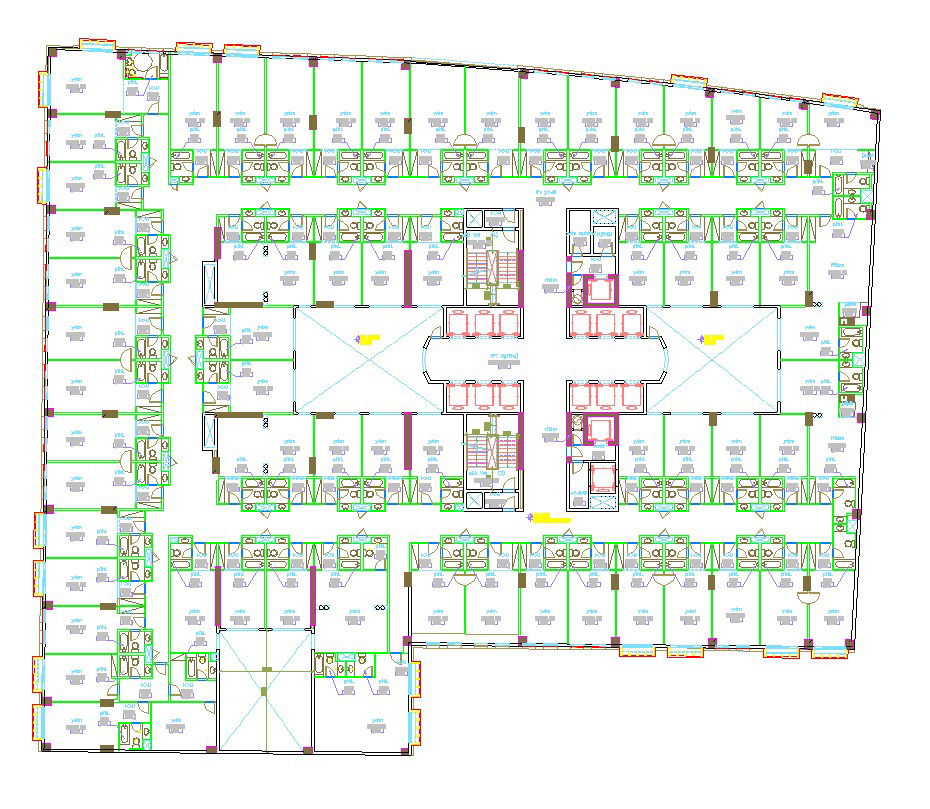 5 Star Hotel Lay-out 