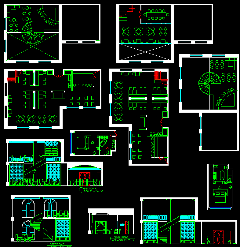 Mumbai Hotel Architectural Design Drawings Available in CAD File